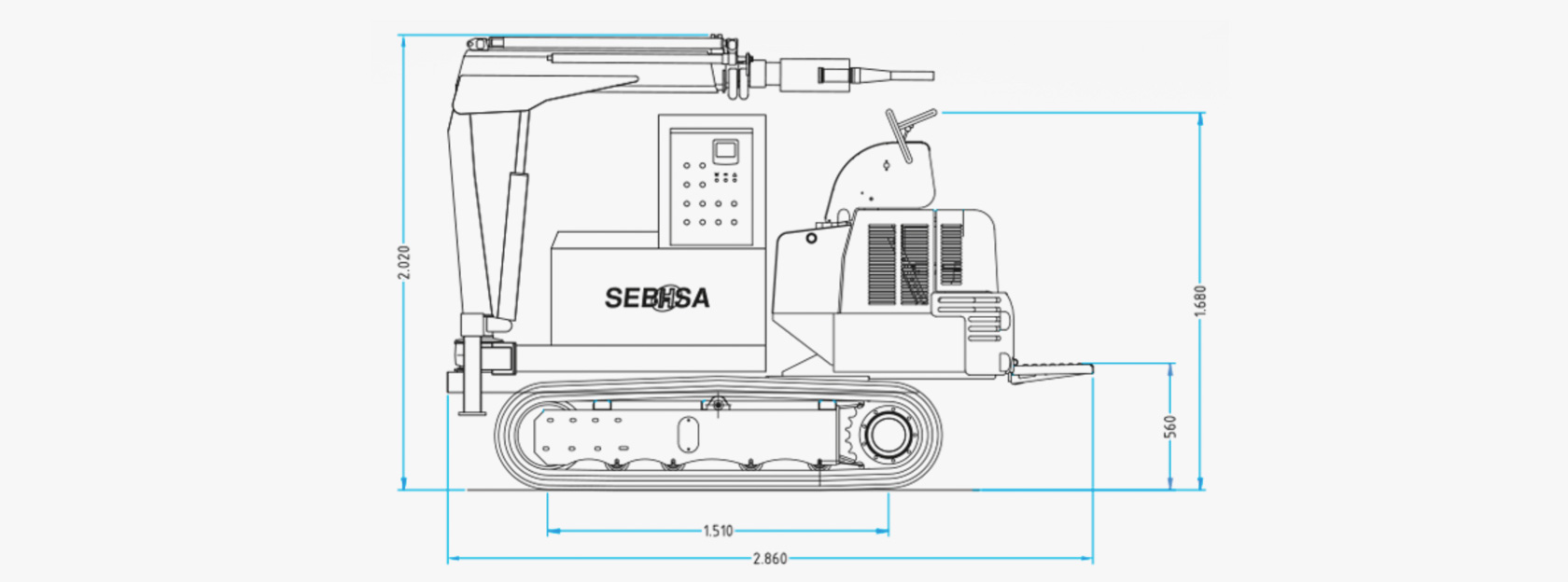 Adapt the concrete distribution equipment to your vehicle with Sebhsa and obtain maximum efficiency in your project.